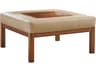 Lexington Leather Crandon Park Beige Ottoman