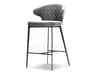 Mobital Hug Fawn Upholstered Counter Stool