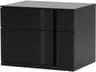 Mobital Carbon 2-Drawers Nightstand