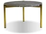 Mobital Atlas Round Marble Black Gold Coffee Table