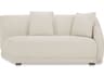 Moe's Home Fraser Beige Right Arm Facing Upholstered Sofa