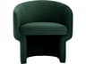 Moe's Home Green Fabric Accent Chair