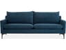 Moe's Home Paris Dust Blue Upholstered Sofa