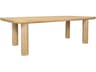 Moe's Home Anders Rectangular Wood Natural Dining Table