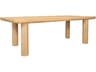 Moe's Home Anders Rectangular Wood Natural Dining Table