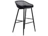 Moe's Home Piazza Black Bar Stool Set Of Two