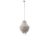 Metropolitan Crystal Reign 5-Light Nickel Tiered Pendant