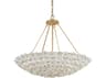 Metropolitan Coastlyn 6-Light Legacy Brass Bowl Pendant