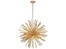 Metropolitan Confluence 16-Light Piastra Gold Sputnik Pendant