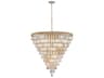 Metropolitan Aurelias Cove 15-Light Autumn White Tiered Pendant