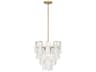 Metropolitan Verla Crest 5-Light Legacy Brass Pendant