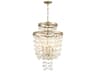 Metropolitan Stonybrook 4-Light Havana Gold Pendant