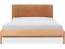 Moe's Home Colby Camel Beige Oak King Platform Bed