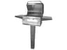 Fire Magic Charcoal Stainless Steel 24'' In Ground Post BBQ Grill with Smoker Oven Hood