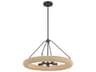 Minka Lavery Aeris 5-Light Dark Bronze Round Pendant