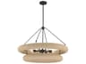 Minka Lavery Aeris 8-Light Dark Bronze Round Pendant
