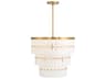 Minka Lavery Coronelle 9-Light Legacy Brass Drum Round Pendant