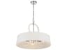 Minka Lavery Cape Coral 4-Light Polished Nickel Round Pendant