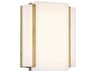 Minka Lavery Tanzac 1-Light Soft Brass LED Wall Sconce