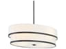 Minka Lavery Cascade 4-Light Coal Black Linear Island Pendant