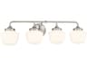 Minka Lavery Cornwell 4-Light Brushed Nickel Vanity Light