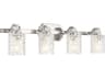 Minka Lavery Crystal Kay 4-Light Chrome Vanity Light