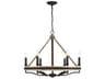 Minka Lavery Sonoma 6-Light Dark Bronze Candelabra Chandelier