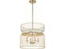 Minka Lavery Park Slope 4-Light Nouveau Gold Pendant