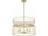 Minka Lavery Park Slope 5-Light Nouveau Gold Pendant