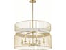 Minka Lavery Park Slope 6-Light Nouveau Gold Pendant