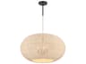 Minka Lavery Modjeska 4-Light Coal Black Pendant
