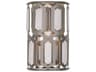 Minka Lavery Hexly 1-Light Bronze Sultry Silver Wall Sconce