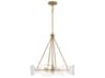 Minka Lavery Elora 6-Light Legacy Brass Round Pendant