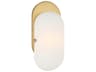Minka Lavery Heathcote 1-Light Legacy Brass Vanity Light