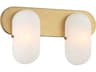 Minka Lavery Heathcote 2-Light Legacy Brass Vanity Light