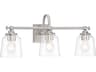 Minka Lavery Antonia 3-Light Brushed Nickel Vanity Light