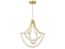 Minka Lavery Pearl Legacy Brass Linear Tiered Chandelier