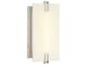 Minka Lavery Alzen 1-Light Brushed Nickel Wall Sconce