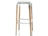 Magis Steelwood Beech Wood Bar Stool