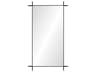 Mirror Home Barclay Butera Black Nickel Rectangular Wall Mirror