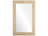 Mirror Home Michael S. Smith Straw Rectangular Wall Mirror