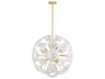 Mitzi Tamara 9-Light Aged Brass Sputnik Pendant