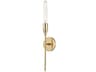 Mitzi Tara 1-Light Aged Brass Wall Sconce