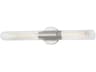 Mitzi Cecily 2-Light Polished Nickel Glass Vanity Light