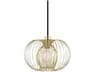 Mitzi Jasmine 1-Light Polished Brass Mini Pendant