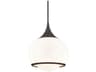Mitzi Reese 1-Light Old Bronze Glass Globe Mini Pendant