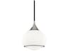 Mitzi Reese 1-Light Polished Nickel Glass Globe Mini Pendant