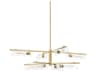 Mitzi Ariel 8-Light Aged Brass Tiered Chandelier