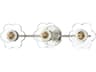 Mitzi Alexa 3-Light Polished Nickel Crystal Vanity Light