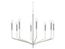 Mitzi Bailey 8-Light Polished Nickel Candelabra Chandelier